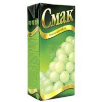 Сок Смак Slim "Виноградный" 1 л 