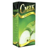 Сок Смак Slim "Яблочный" 1 л